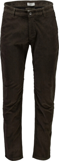 Lindbergh Black 1927: Superflex Cashmere Touch Chino Corduroy Pants Khaki green 34 x 32