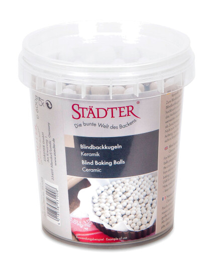 Städter Bagebønner Hvide Lavet Af Keramik - White - 0.65 KG Städter Bagebønner Hvide Lavet Af Keramik - White - 0.65 KG