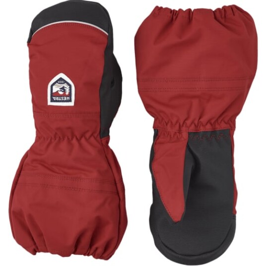Hestra Juniors' Akka Mitt 5, Red