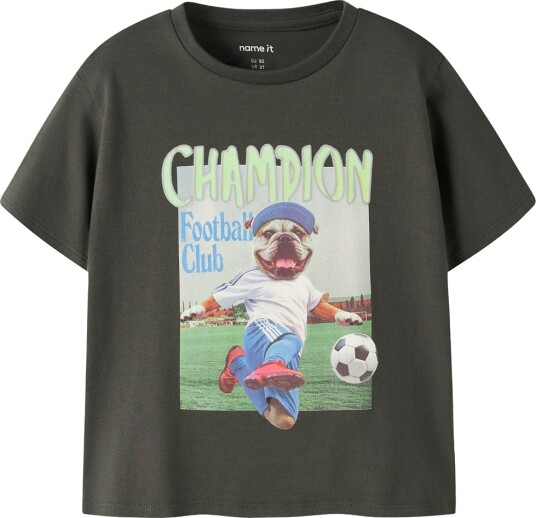 Name It T skjorte NmmLaus Peat Name It 5 år (110) T skjorte Armygrønn
