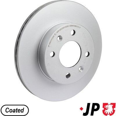 Bremseskive JP GROUP 3563101200
