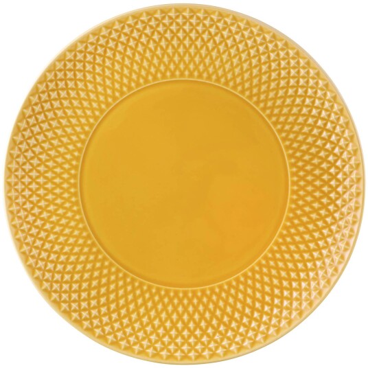 Bordallo Pinheiro Bicos Serveringsfat Ø33 cm Gul