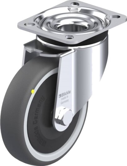 Blickle 852253 Lk-Path 125Kf-1-Els Hjul Hjuldiameter: 125 Mm Bæreevne (Maks.): 160 Kg 1 Stk