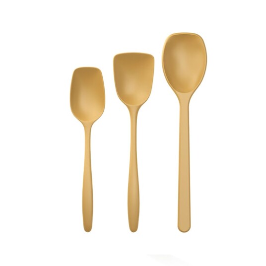 Rosti NEW Classic kitchen spoons Set of 3 Curry