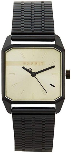 Esprit Dameklokke ES1L071M0045 Champagnefarget/Stål