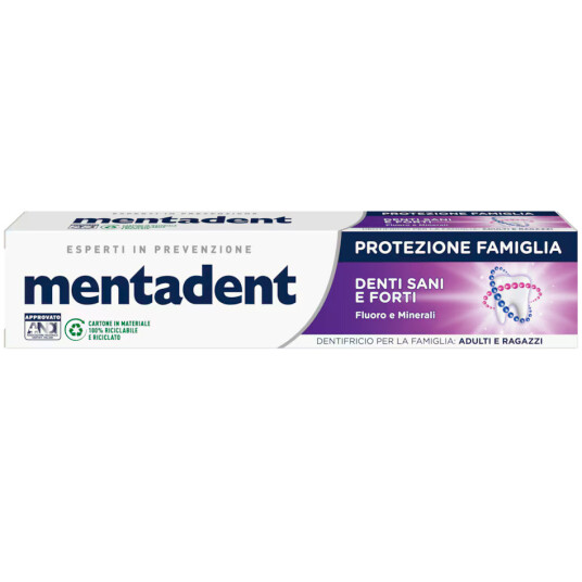 Mentadent Protection Family Healthy og Strong Teeth 75 ml Mentadent Protection Family Healthy og Strong Teeth 75 ml