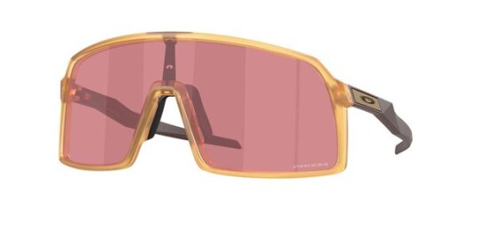 Oakley Sutro prizm dark golf matte transparent light curry