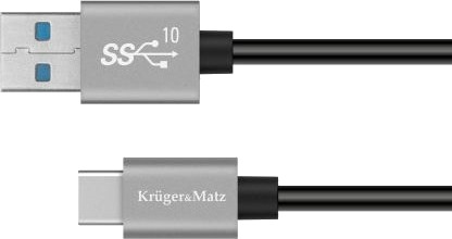 Kruger & Matz Usb Til Usb C-Kabel 10 Gbps 0,5 M