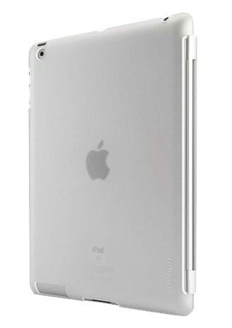Belkin Snap Shield - Eske for nettbrett - plastikk - blank - for Apple iPad (3. generasjon)