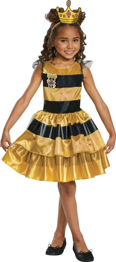 Jakks Pacific Disguise L.O.L Surprise Queen Bee Classic Barn Kostyme Small 10510L-15L-6
