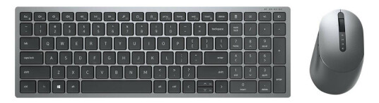DELL Multi-Device KM7120W - tastatur- og mussett - Tysk