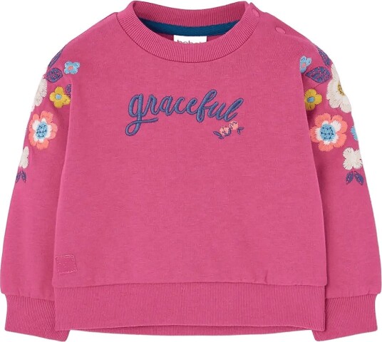 Boboli Fleece Sweatshirt For Girl  Bci   FUCHSIA   104