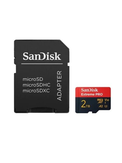 Sandisk Extreme Pro microSD/SD 200MB/s 2TB