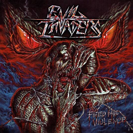 Evil Invaders Feed Me Violence CD Evil Invaders Feed Me Violence CD