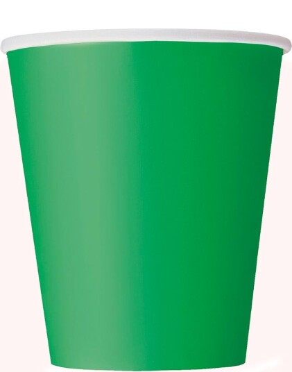 14 stk Grønne Pappkrus 270 ml
