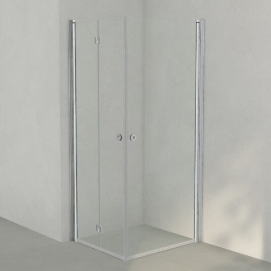 INR Iconic Nordic Rooms Dusjhjørne Linc 66 Flex Original Matt Aluminium / 90x80cm Venstre Hengslet INR Iconic Nordic Rooms Dusjhjørne Linc 66 Flex Original Matt Aluminium / 90x80cm Venstre Hengslet
