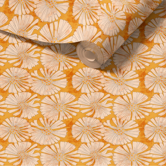 Blomsterdesign Kontaktpapir