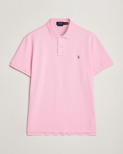 Ralph Lauren Polo Custom Slim Fit Polo Carmel Pink