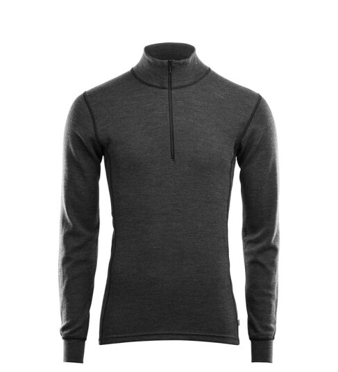 Aclima Warmwool Mock Neck Man Marengo/Jet Black XL Aclima Warmwool Mock Neck Man Marengo/Jet Black XL