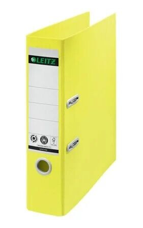Leitz 180 Recycle Brevordner CO2 kompensert Gul