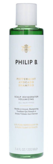Philip B Peppermint & Avocado Volumizing Sjampo 220 ml - Parabenfri og Vegansk