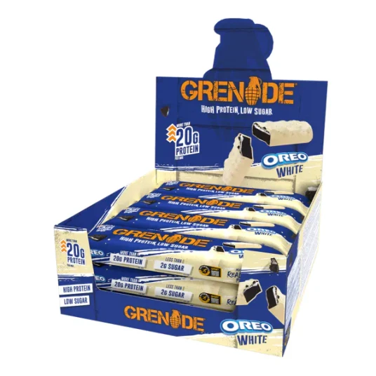 Grenade Protein Bar – Flere varianter 12 stk Grenade Protein Bar – Flere varianter 12 stk