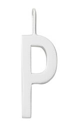 Design Letters Archetype Charm 16 mm Silver A-Z P