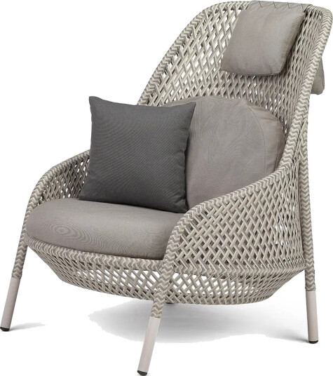 Dedon AHNDA wingchair ACC lipari 0304 white quartz 0106