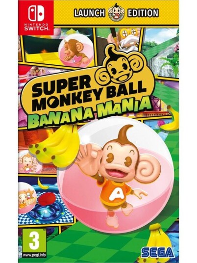 Super Monkey Ball: Banana Mania - Launch Edition (Switch) Super Monkey Ball: Banana Mania - Launch Edition (Switch)