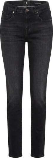 7 For All Mankind Dame Jeans Svart W25,