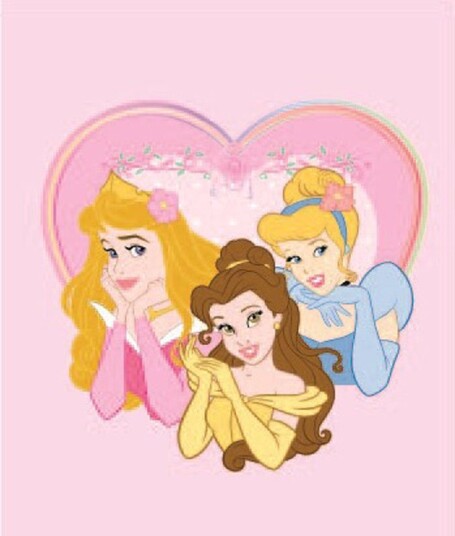 Disney Princess Veggdekor 1stk