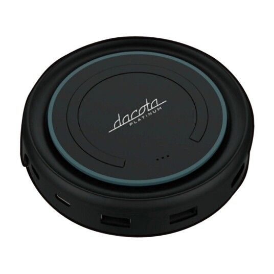 Dacota Platinum USB-C-dokkingstasjon og qi-lader DPUSBCDOCKQI