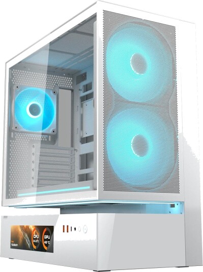 Cougar CFV235 Vision ARGB Mesh Mid Tower Hvit CGR-2DA4W-MV