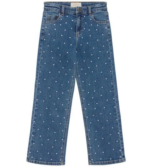 Creamie Jeans Denim Rhinestones Blue 152