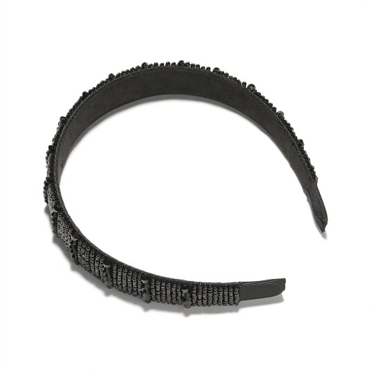 Diadem Black Stone Embroidery Diadem Black Stone Embroidery