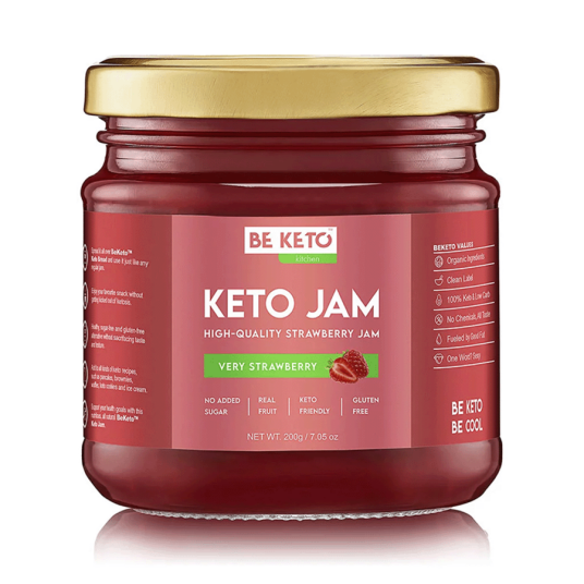 Beketo keto syltetøy jordbær 200 gr Beketo keto syltetøy jordbær 200 gr