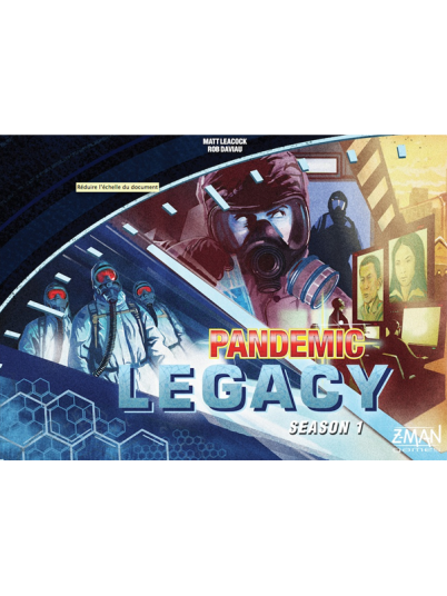 Pandemic Legacy Blå Season 1 ENG Pandemic Legacy Blå Season 1 ENG