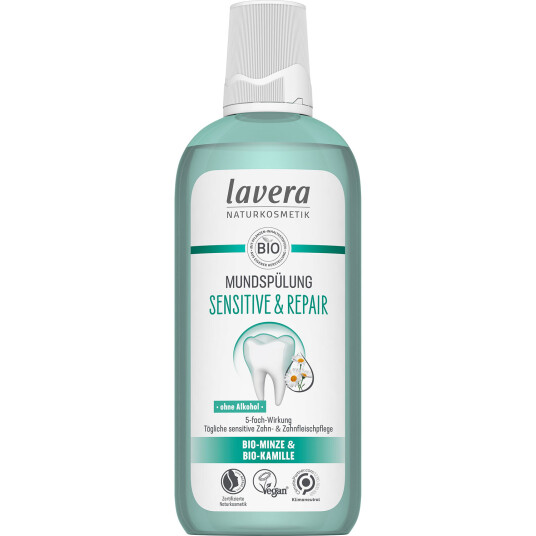 Naturlig Munnvann LAVERA Sensitive & Repair 400 ml Naturlig Munnvann LAVERA Sensitive & Repair 400 ml