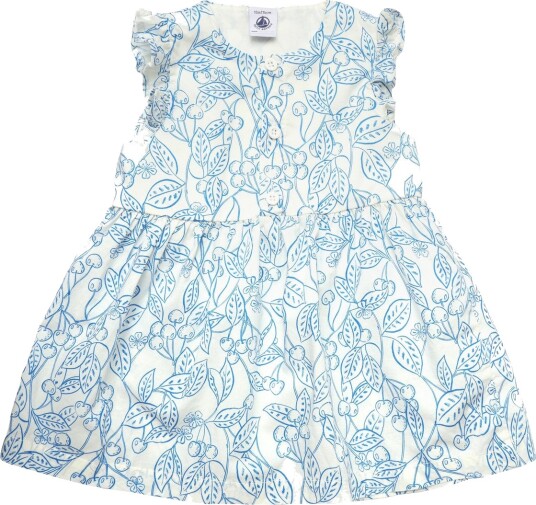 Petit Bateau Robes Sm White 74