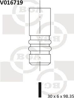 Utløpsventil BGA V016719
