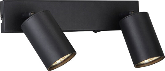 Ms - belysning Toronto dobbel vegglampe - Svart Ms - belysning Toronto dobbel vegglampe - Svart