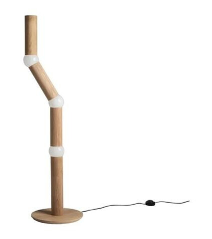 Oblure LIGHTBONE Gulvlampe Natural Oak Oblure LIGHTBONE Gulvlampe Natural Oak