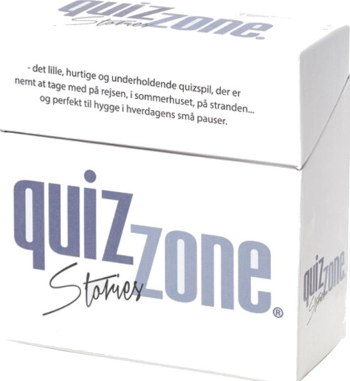QuizZone Stories Quizsett – 100 Bilder 600 Spørsmål
