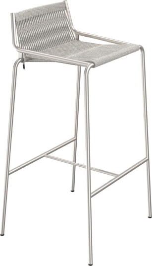 Thorup Copenhagen Noel Barkrakk Rustfritt Stål/ Grå Ull H77 cm