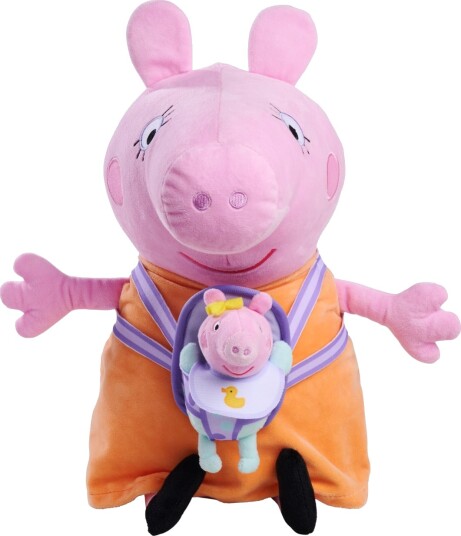 Greta gris Peppa Pig - Mum Wutz New Era, 33Cm - Pink - ONE SIZE