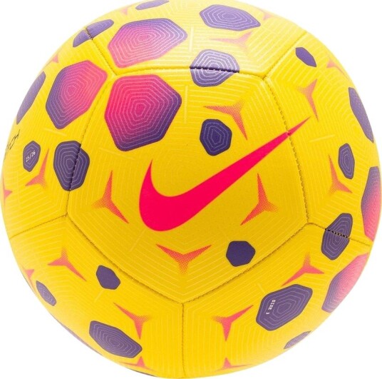 Nike Fotball Pitch Gul/Lilla/Rosa Str. 5
