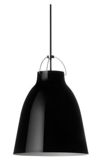 Fritz Hansen Caravaggio Taklampe P2 Sort/Sort
