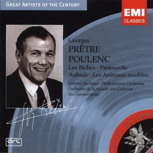 AMBROSIAN SINGERS, Gabriel Tacchino, PARIS CONSERVATORY CONCERT SOCIETY ORCHESTRA, Philharmonia Orchestra  Les Biches / Pastourelle / Aubade & Les Animaux  CD