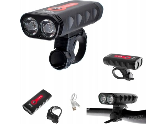 Priekinė Lempa Prox Sirius 2Xcree Xp G3 900Lm Usb Priekinė Lempa Prox Sirius 2Xcree Xp G3 900Lm Usb