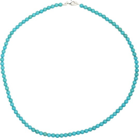 Jane Koenig Bead Necklace Turquoise Blue ONE SIZE
